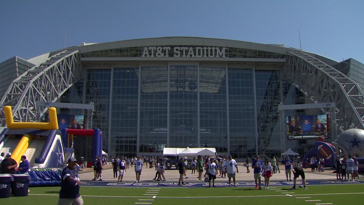 Dallas Cowboys Fans Gather at AT&T Stadium for Game Watch Party – NBC 5  Dallas-Fort Worth