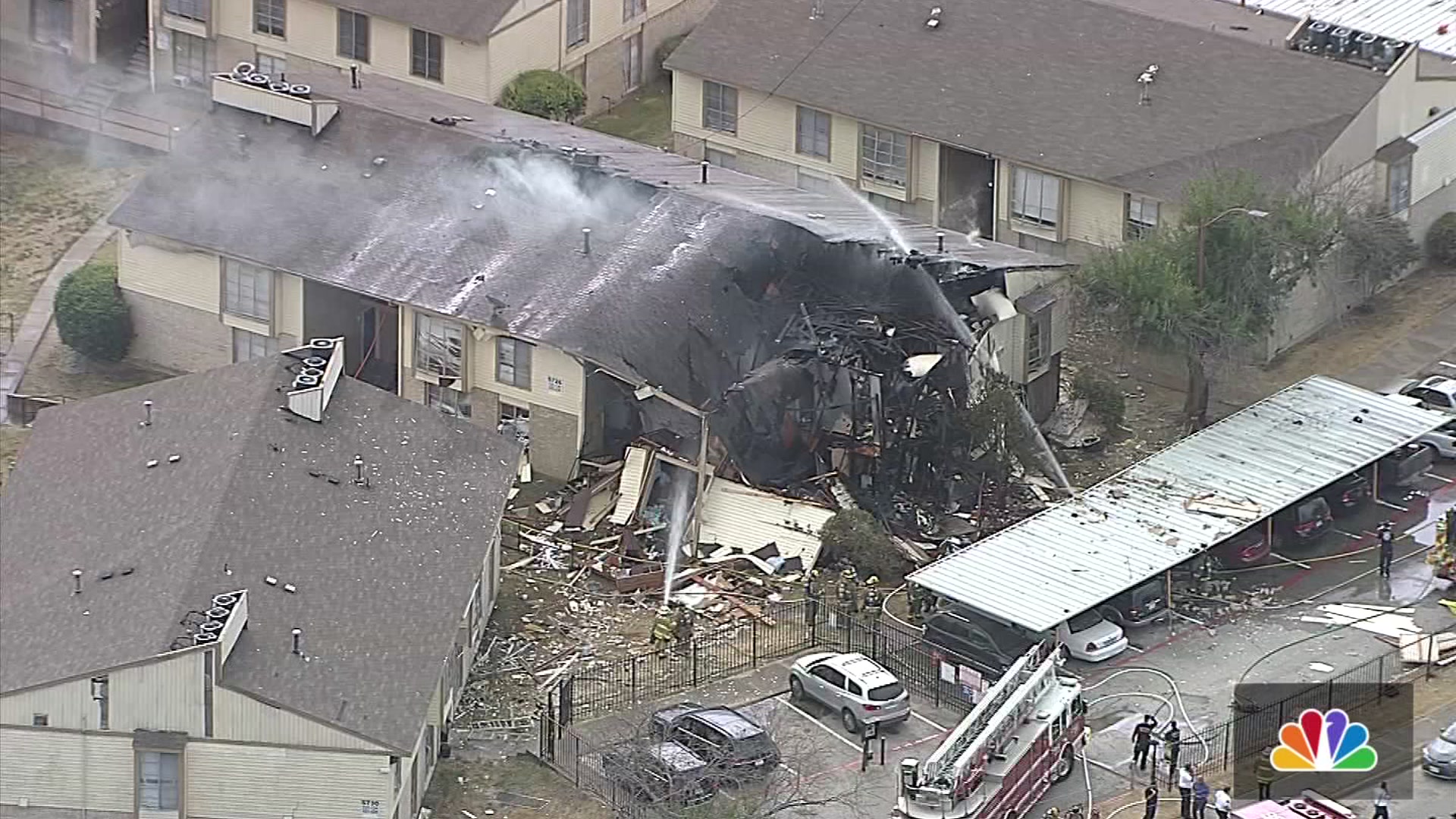 Raw Video: Natural Gas Explosion At Dallas Apartment Building – NBC 5 ...