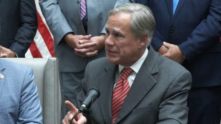 Texas Gov. Greg Abbott (R).