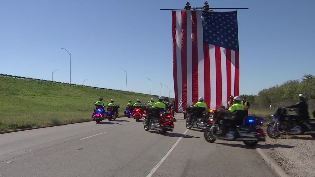 North Texas Greets Medal of Honor Recipients With Motorcade NBC 5