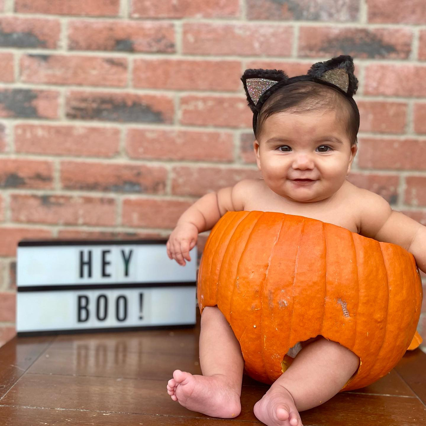 Pumpkin baby pic