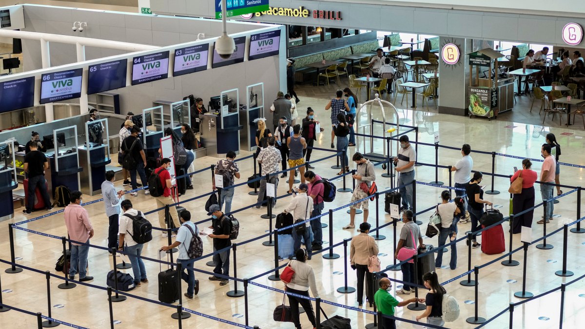 Mexico’s Cancun Airport Passes Pre-Pandemic Tourism Mark – NBC 5 Dallas-Fort Worth Mexico’s Cancun Airport Passes Pre-Pandemic Tourism Mark – NBC 5 Dallas-Fort Worth