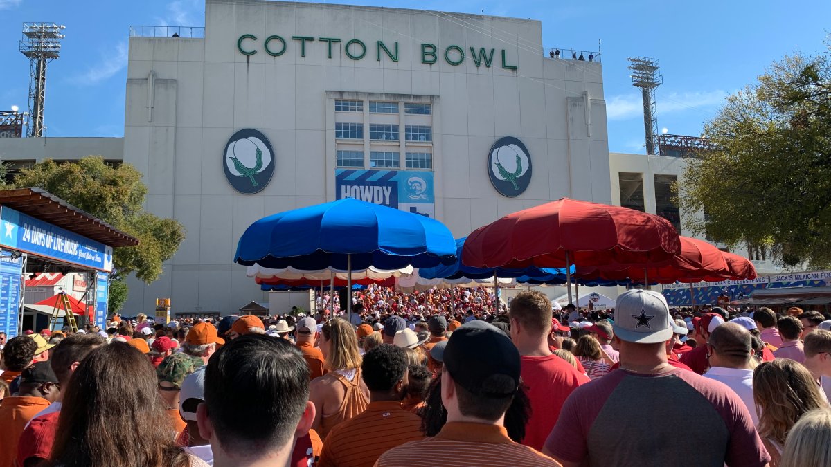 Fans Bring the Energy to Fair Park for Red River Showdown – NBC 5 ...