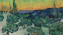 Vincent van Gogh A Walk at Twilight