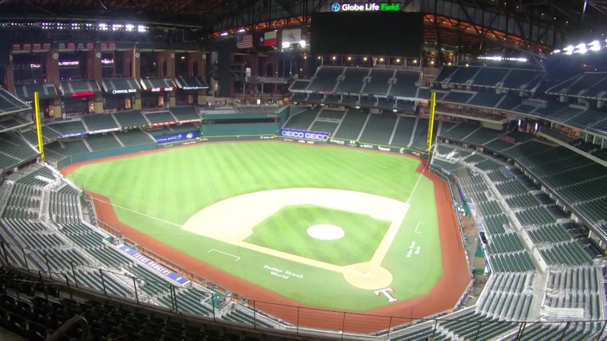 Time Lapse: Arlington's Globe Life Field Transitions From Baseball