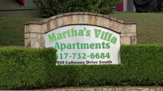 martha's villa sign