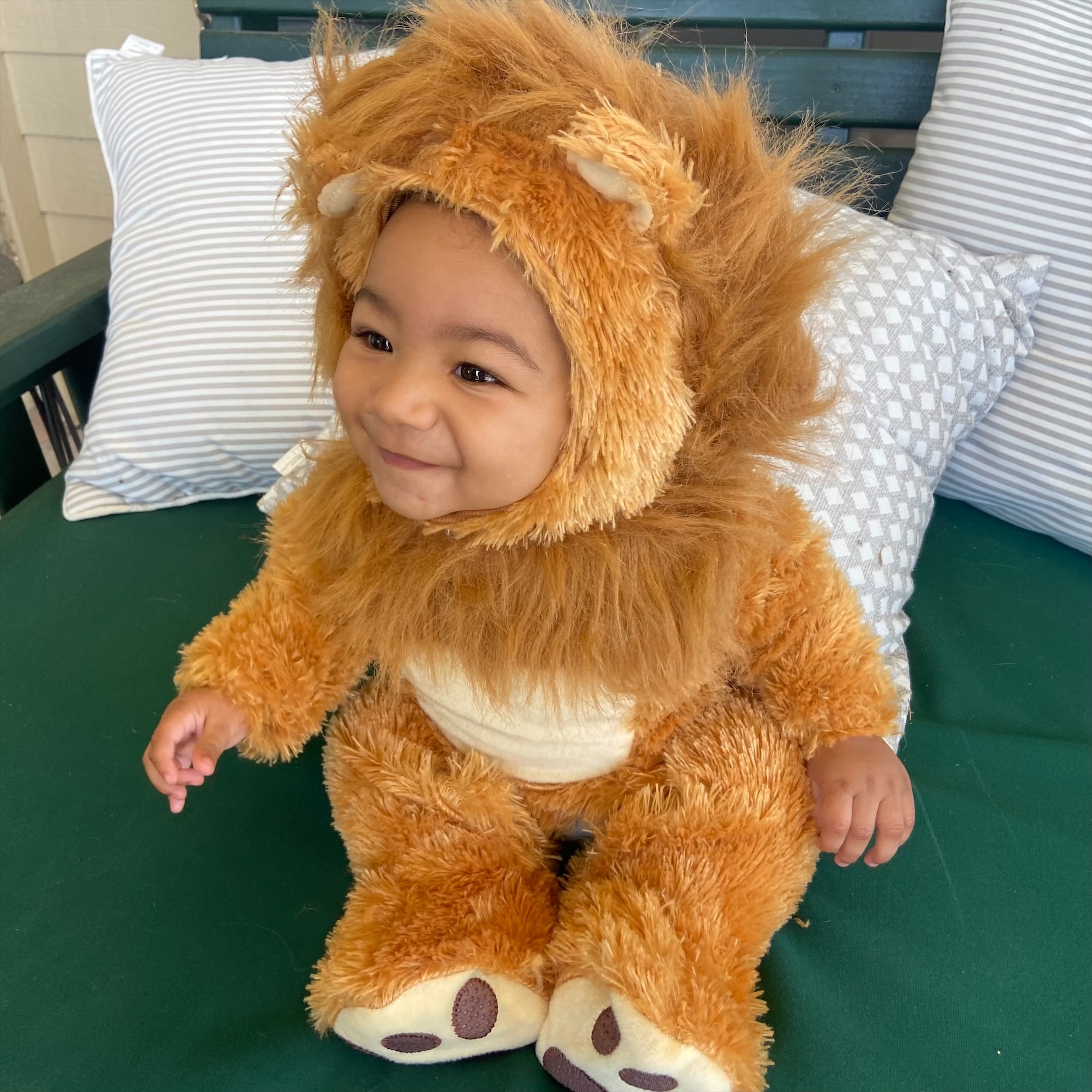 Baby Cam Halloween Pic