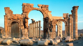 Crow Museum Carolyn Brown Palmyra Arch