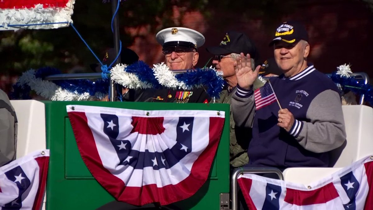 Hundreds Gather for Mansfield’s Veterans Day Parade and Salute NBC 5