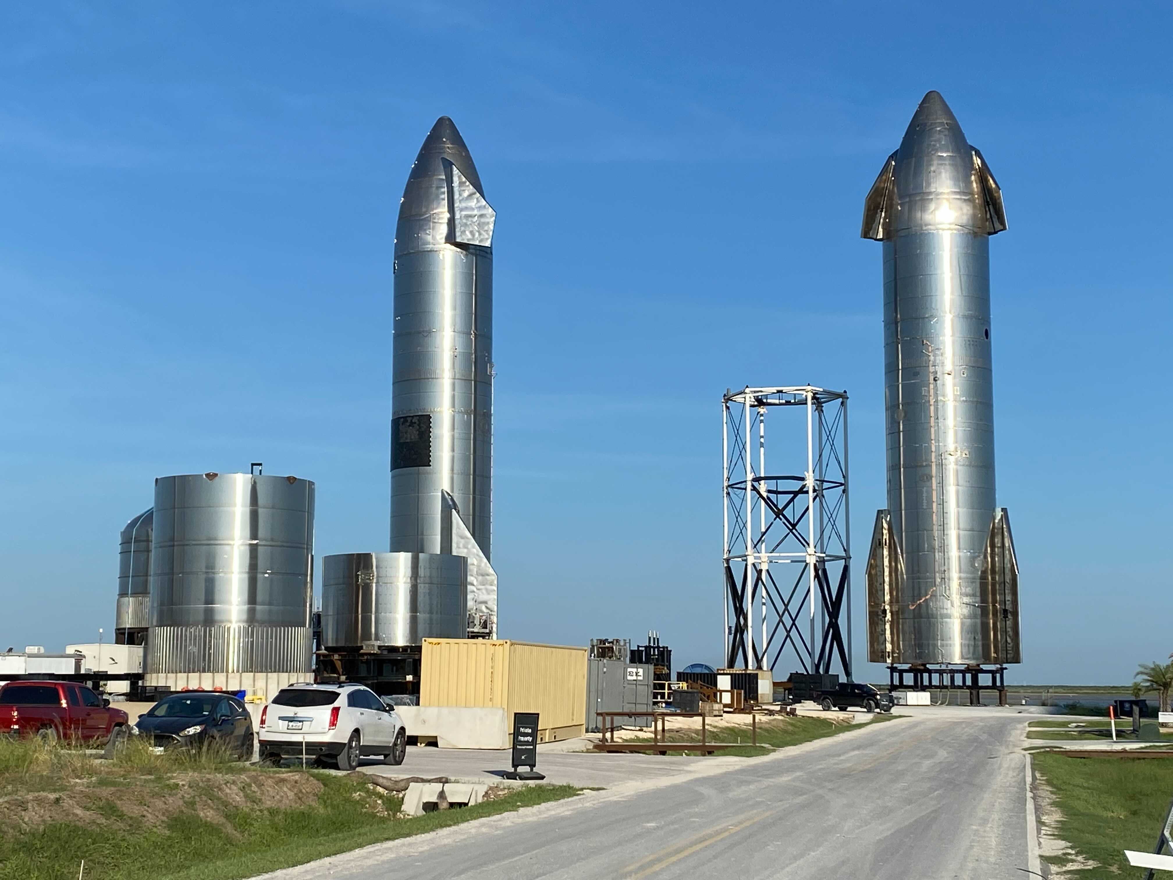 texas spacex rockets