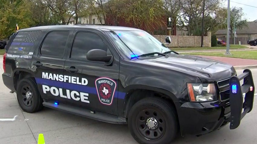 mansfield police vehicle
