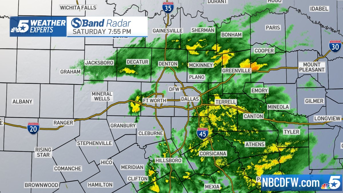 Live Radar Chilly Rain Saturday Warming To 70s Next Week Nbc 5 Dallas Fort Worth