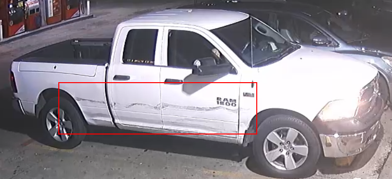 Garland police released security images of a white pickup truck used in the shooting that left three teens dead and another wounded Sunday, Dec. 26, 2021.