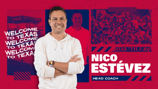 FC Dallas named Nico Estévez the eighth full-time head coach in club history on December 2, 2021.