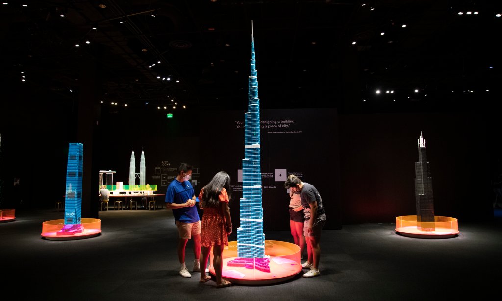 The Perot Museum Towers of Tomorrow Burj Khalifa