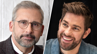 Steve Carell (left) and John Krasinski (right)