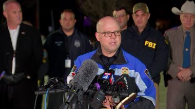 Colleyville Police, FBI Dallas Briefing After Standoff at Synagogue Brought to an End
