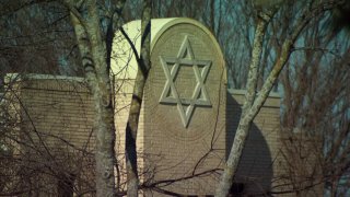 U.S. and British authorities Monday continued an investigation into the weekend standoff at a Texas synagogue that ended with an armed British national dead and a rabbi crediting past security training for getting him and three members of his congregation out safely.