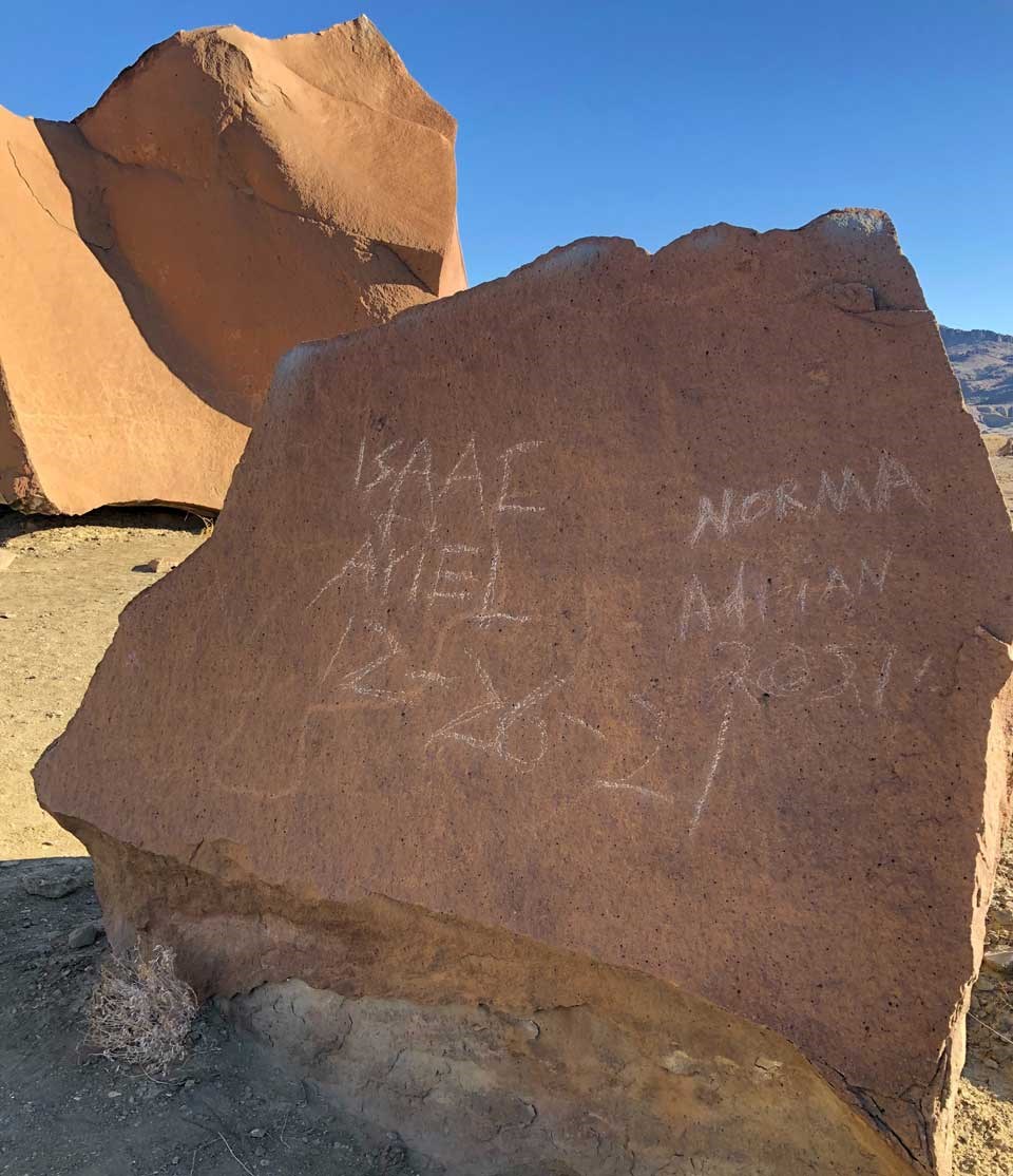 Vandals caused irreparable damage on a piece of ancient artwork at Big Bend National Park, the latest in what's become an increase in vandalism, The National Parks Service says.