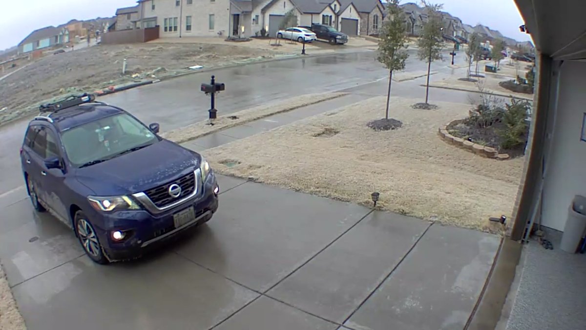 Viewer Video Driveway Needs Salt NBC 5 DallasFort Worth