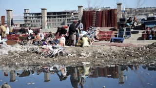 Kabul, capital of Afghanistan.