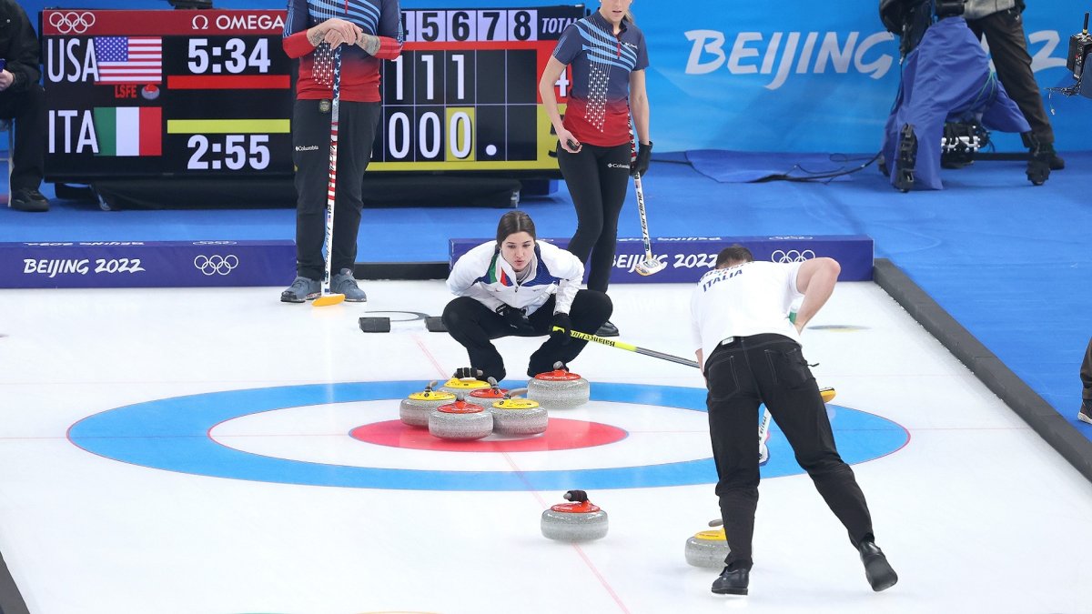 Italy, Norway Set to Play for Gold in Curling Mixed Doubles Final – NBC ...