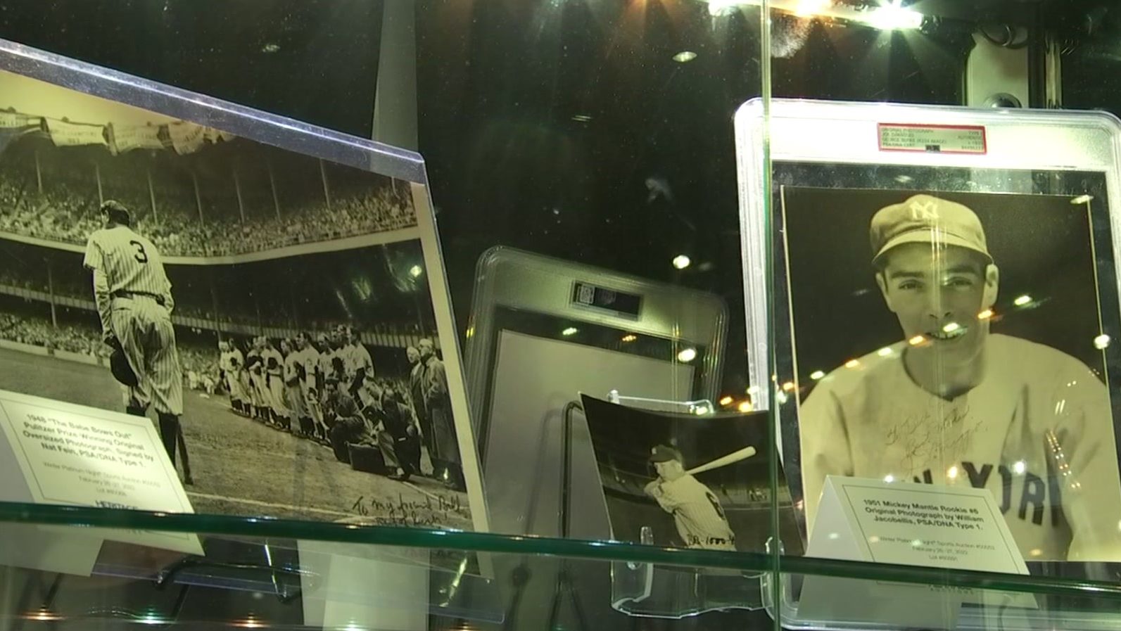Sports memorabilia up for auction in Irving