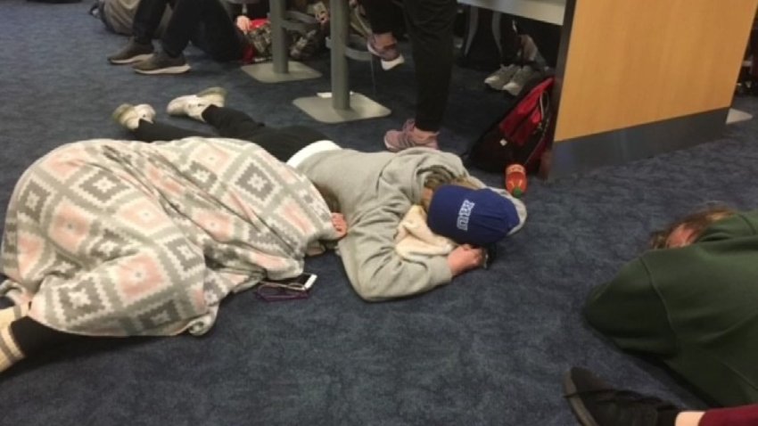 Charter Flight Provided by American Airlines for Stranded Students