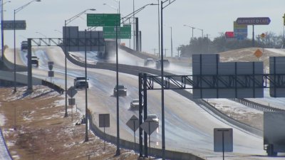 Concerns of Refreezing Overnight in Denton County