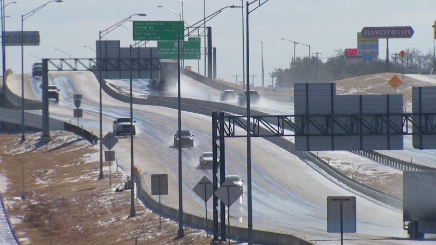 Concerns of Refreezing Overnight in Denton County