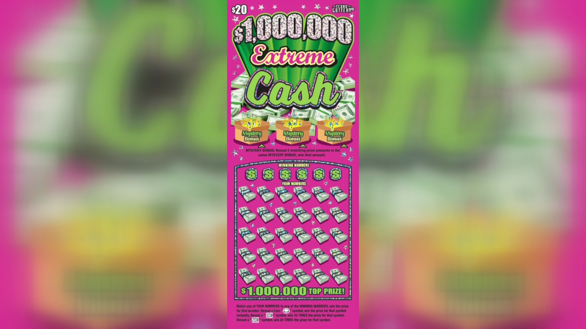 Texas Player Wins $20 Million in Scratch-Off Game – NBC 5 Dallas-Fort Worth