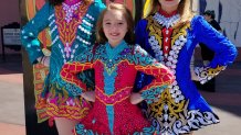 Irish step dancer North Texas Irish Festival