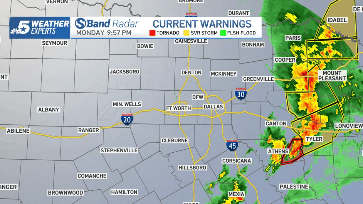 Severe Storms Bring Hail, Damaging Tornadoes to North Texas – NBC 5 ...