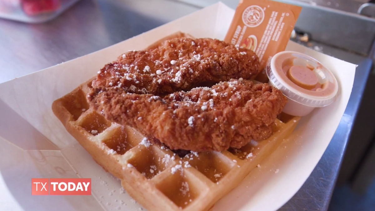 Waffles With A Twist at Waffle O’Licious NBC 5 DallasFort Worth