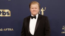 SANTA MONICA, CALIFORNIA - FEBRUARY 27: Jesse Plemons attends the 28th Annual Screen Actors Guild Awards at Barker Hangar on February 27, 2022 in Santa Monica, California. 