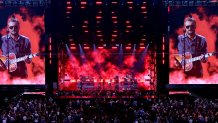 Eric Church performs onstage during the 57th Academy of Country Music Awards at Allegiant Stadium on March 07, 2022 in Las Vegas, Nevada.
