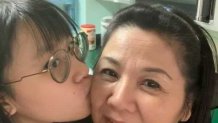 Kelly Phan and her mother