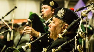 North Texas Irish Festival bagpipers