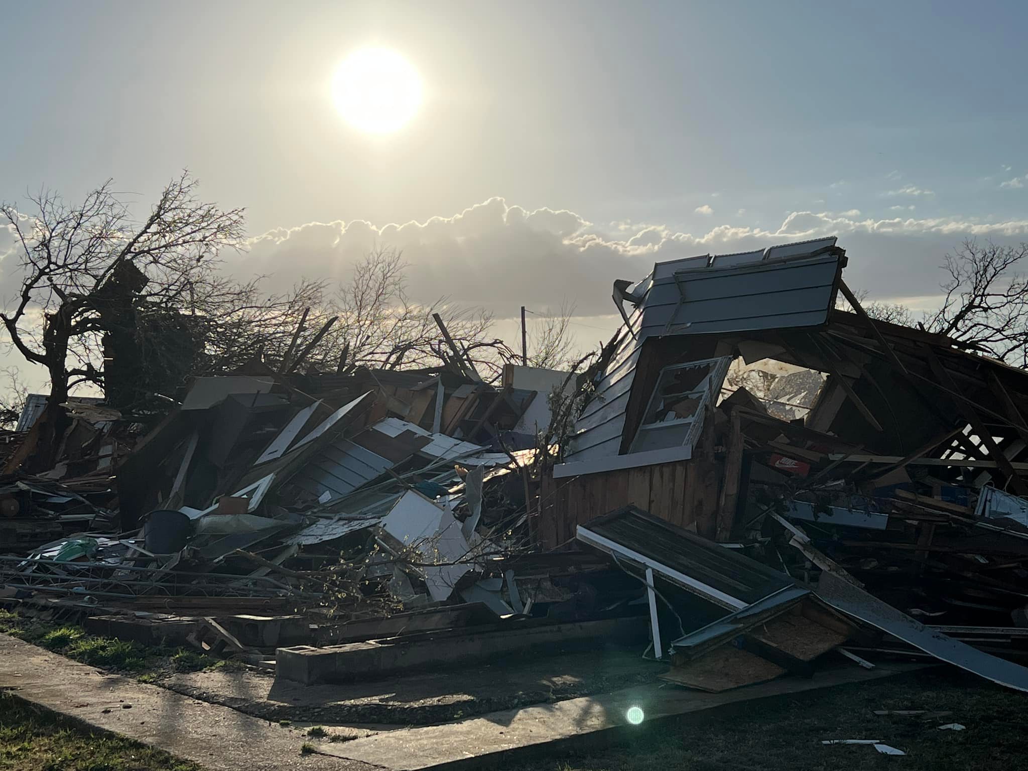Bowie texas tornado