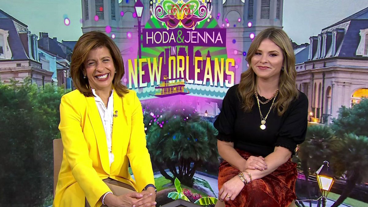 Hoda and Jenna Head From the Big Apple to the Big Easy Thursday NBC 5