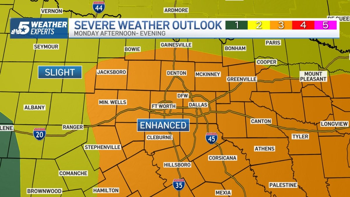 Live DFW Radar: Severe Storms Monday – NBC 5 Dallas-Fort Worth - Vimarsana News