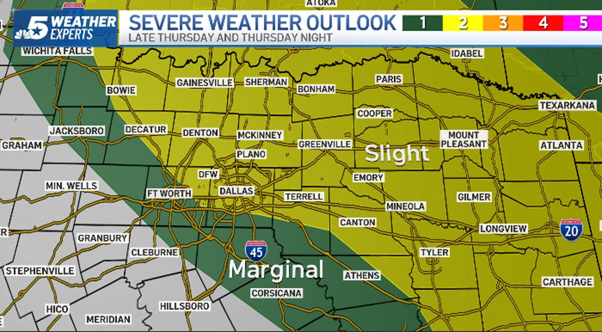 Risk of Increased Wildfires, Severe Storms Thursday – NBC 5 Dallas-Fort Worth - Vimarsana News
