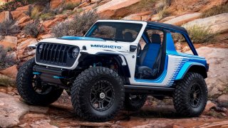 Electric Jeep Wrangler Magneto 2.0 concept vehicle
