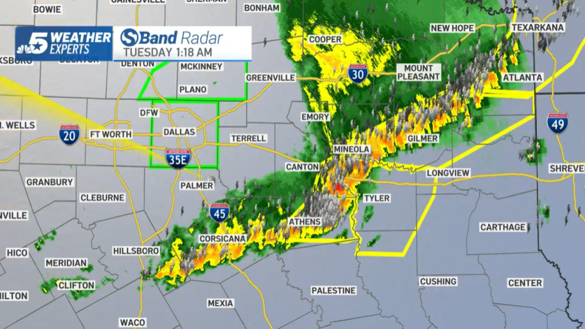 1 Killed in East Texas as Powerful Storms Tear Across South – NBC 5 ...