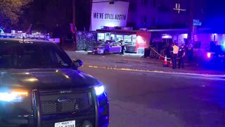 11 people were injured in a "major collision" Friday night in Austin, Texas, involving pedestrians and two vehicles, one of which hit a food truck, authorities said.