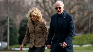 President Biden Returns To White House After Camp David Travel