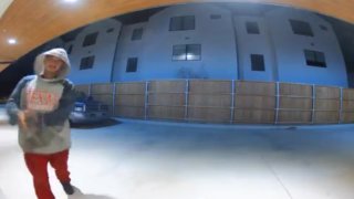 A Dallas homeowner is alerting other after a man tried to break into his home after damaging his outdoor security camera.
