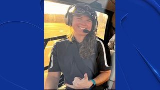 The pilot in last month's deadly helicopter crash has been identified as 31-year-old instructor Lora Trout.