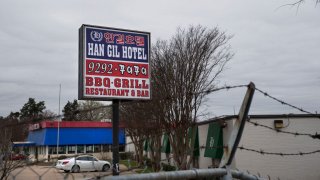 Salvation Army volunteers call the Han Gil “Asian Barbecue” because of the sign out front.