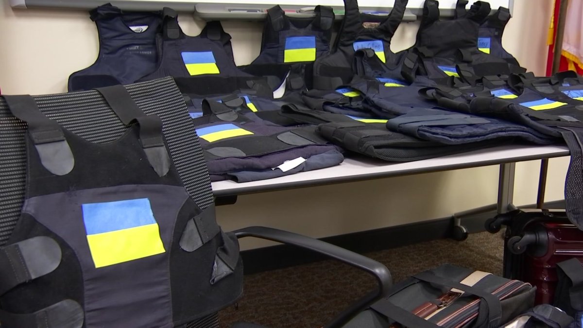 North Texas Man Delivering Bulletproof Vests to Ukraine NBC 5 Dallas